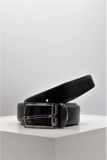 Cinturon hombre piel negro