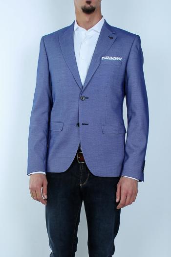 Chaqueta Selinac de hombre azul regular fit