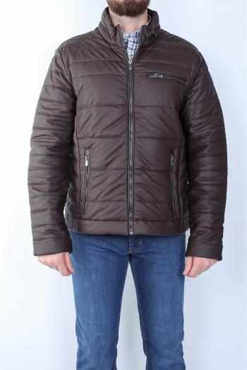 Plumifero de hombre marron modelo regular fit