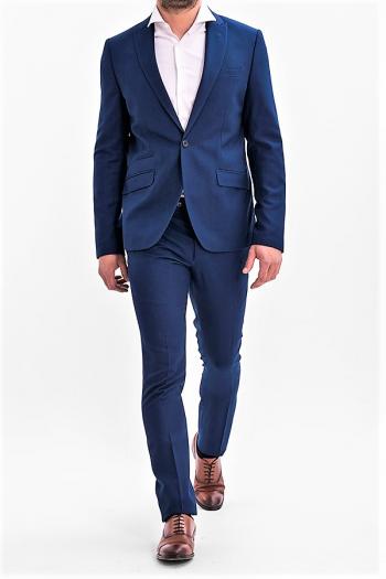 Traje hombre azul slim fit