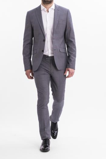 Traje Selinac de hombre moderno cuadros grises