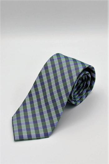 Corbata seda natural estampada