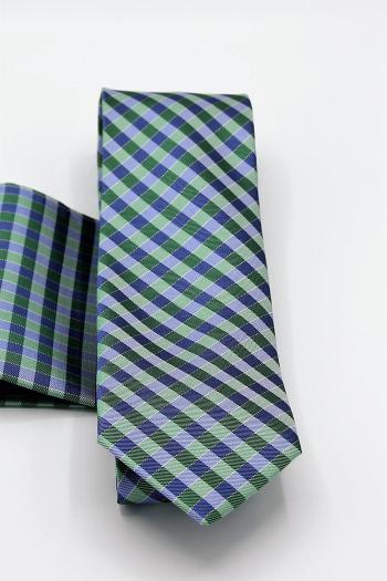 Corbata y pañuelo seda natural