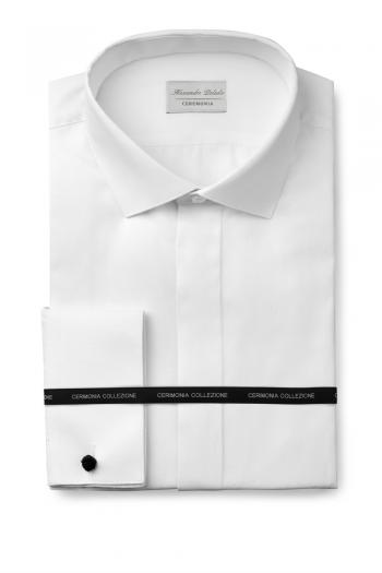 Camisa Pietro Ventura hombre vestir blanca slim