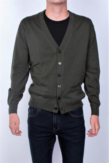 Chaqueta punto de hombre Migueleto verde