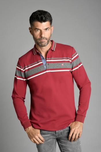 Polo de hombre de punto Rever manga larga