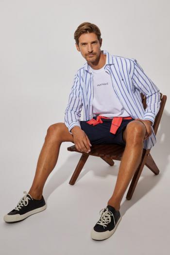 Bermuda de hombre Pertegaz azul marino