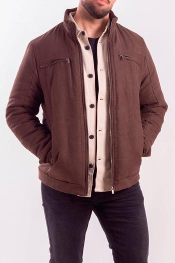 Parka de hombre Selinac marron