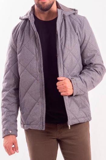 Parka de hombre Selinac gris claro