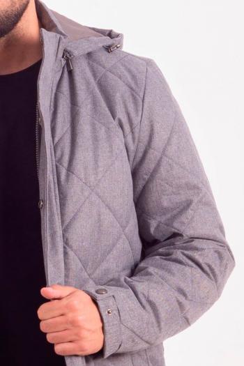 Parka de hombre Selinac gris claro