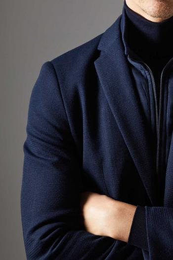 Chaqueta de hombre Pertegaz azul marino