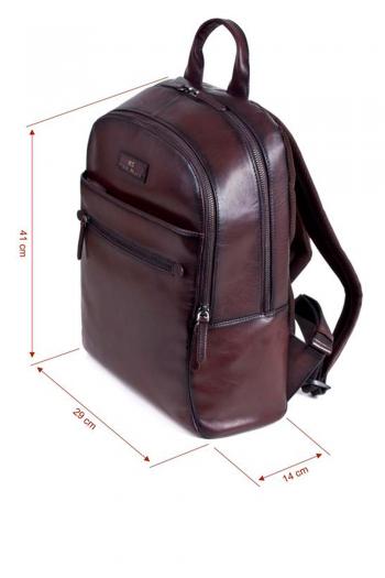 Mochila piel Miguel Bellido de vacuno legtima