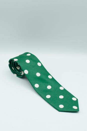 Corbata Boccola seda natural estampada
