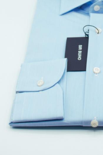 Camisa de hombre Sir Buho azul