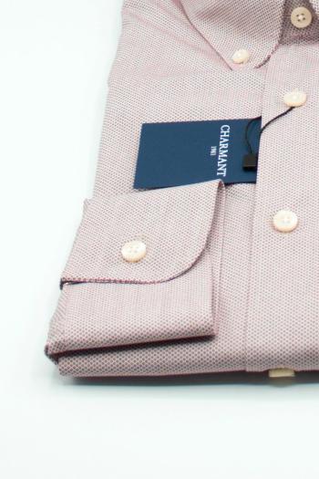 Camisa de hombre Charmant burdeos