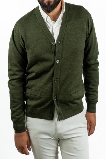 Chaqueta de punto Pertegaz de hombre verde