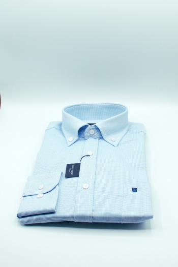 Camisa de hombre Pertegaz celeste