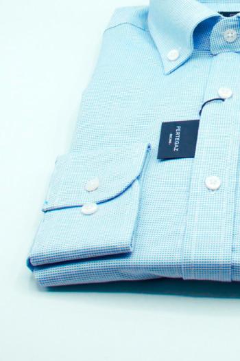 Camisa de hombre Pertegaz celeste