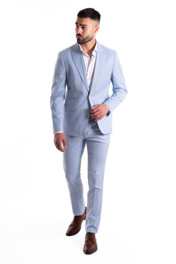 Traje de hombre Selinac azul claro