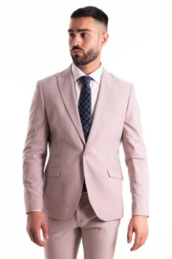Traje Selinac de hombre rosa