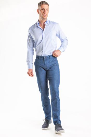 Chino Pertegaz hombre azul modelo regular